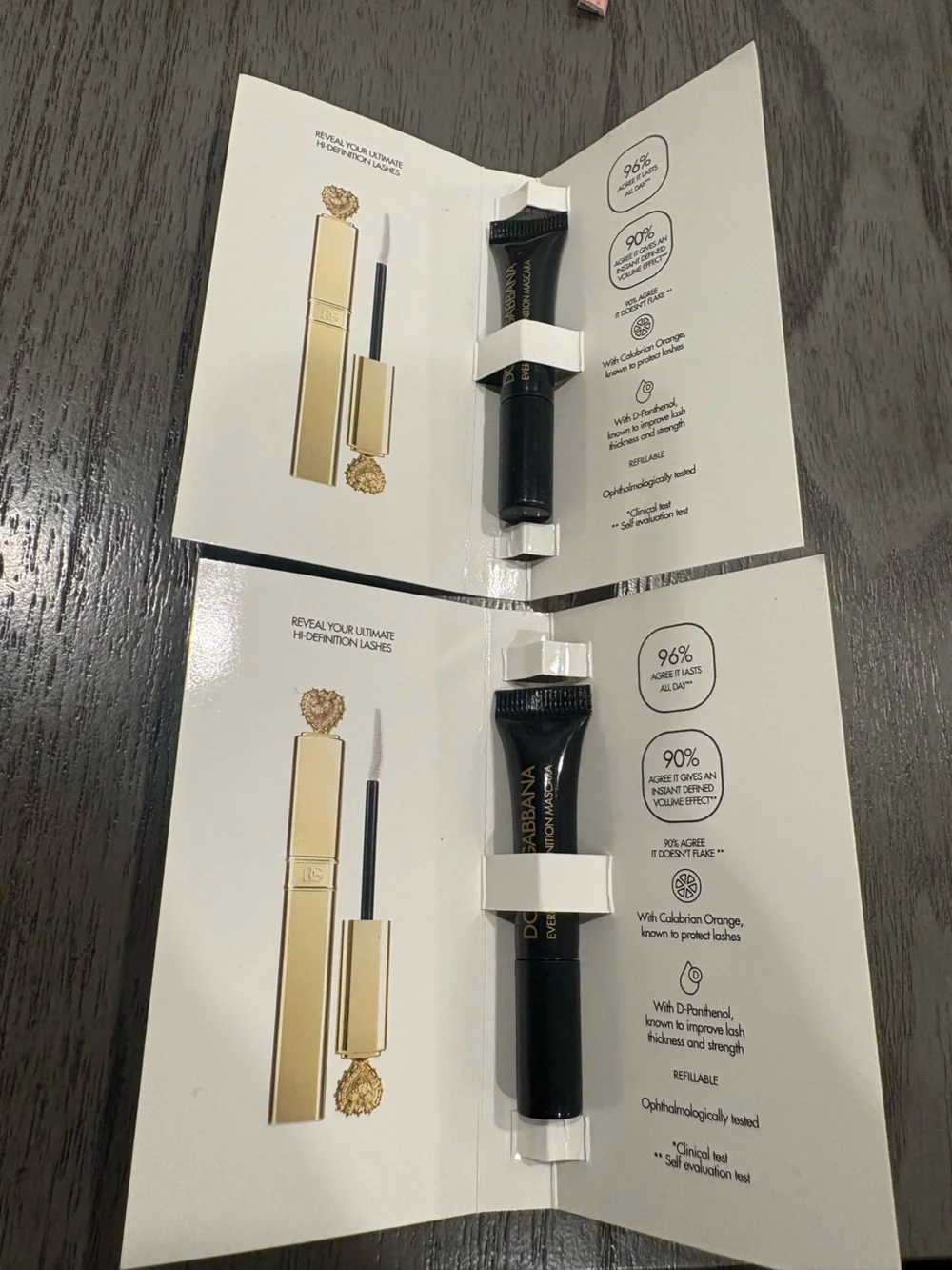 *New Dolce & Gabbana everfull XL 36-hour extreme volume 01 total black mascara